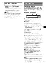 Preview for 47 page of Sony CDX-L630X - Fm/am Compact Disc Player Operating Instructions Manual