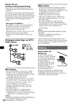 Preview for 72 page of Sony CDX-L630X - Fm/am Compact Disc Player Operating Instructions Manual