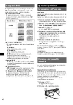 Preview for 98 page of Sony CDX-L630X - Fm/am Compact Disc Player Operating Instructions Manual