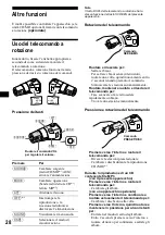 Предварительный просмотр 148 страницы Sony CDX-M1000TF Operating Instructions Manual