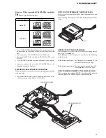 Предварительный просмотр 3 страницы Sony CDX-M1000TF Service Manual