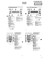 Предварительный просмотр 5 страницы Sony CDX-M1000TF Service Manual