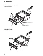 Предварительный просмотр 10 страницы Sony CDX-M1000TF Service Manual