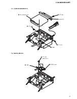 Предварительный просмотр 11 страницы Sony CDX-M1000TF Service Manual