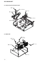 Предварительный просмотр 12 страницы Sony CDX-M1000TF Service Manual