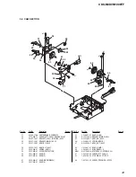 Предварительный просмотр 43 страницы Sony CDX-M1000TF Service Manual