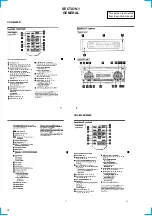 Предварительный просмотр 4 страницы Sony CDX-M600 - Fm/am Compact Disc Player Service Manual