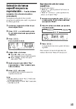 Предварительный просмотр 57 страницы Sony CDX-M600R Operating Instructions Manual