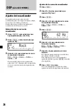 Предварительный просмотр 70 страницы Sony CDX-M600R Operating Instructions Manual