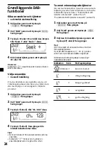 Предварительный просмотр 108 страницы Sony CDX-M600R Operating Instructions Manual