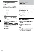 Preview for 24 page of Sony CDX-M610  (XT-XM1) Operating Instructions Manual