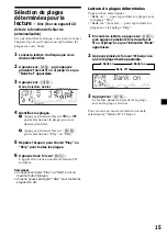 Preview for 47 page of Sony CDX-M610  (XT-XM1) Operating Instructions Manual