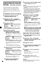 Preview for 50 page of Sony CDX-M610  (XT-XM1) Operating Instructions Manual