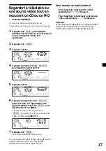 Preview for 59 page of Sony CDX-M610  (XT-XM1) Operating Instructions Manual