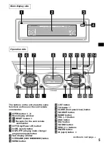 Предварительный просмотр 5 страницы Sony CDX-M630 Operating Instructions Manual