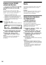 Preview for 44 page of Sony CDX-M630 Operating Instructions Manual