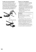 Preview for 58 page of Sony CDX-M630 Operating Instructions Manual