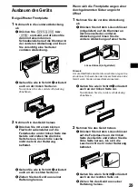 Preview for 59 page of Sony CDX-M630 Operating Instructions Manual