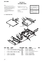 Предварительный просмотр 46 страницы Sony CDX-M630 Service Manual