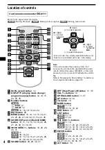 Предварительный просмотр 4 страницы Sony CDX-M670  (XT-XM1) Operation Instructions Manual