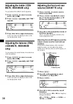 Предварительный просмотр 30 страницы Sony CDX-M670  (XT-XM1) Operation Instructions Manual