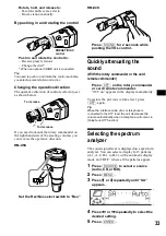 Предварительный просмотр 33 страницы Sony CDX-M670  (XT-XM1) Operation Instructions Manual