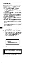 Предварительный просмотр 42 страницы Sony CDX-M670  (XT-XM1) Operation Instructions Manual