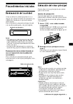 Предварительный просмотр 49 страницы Sony CDX-M670  (XT-XM1) Operation Instructions Manual