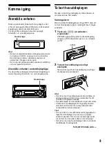 Предварительный просмотр 89 страницы Sony CDX-M670  (XT-XM1) Operation Instructions Manual