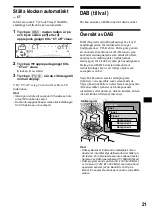 Предварительный просмотр 101 страницы Sony CDX-M670  (XT-XM1) Operation Instructions Manual