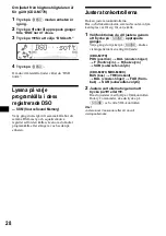 Предварительный просмотр 108 страницы Sony CDX-M670  (XT-XM1) Operation Instructions Manual