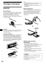 Предварительный просмотр 116 страницы Sony CDX-M670  (XT-XM1) Operation Instructions Manual