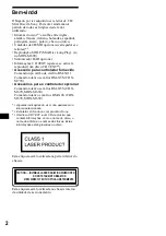 Предварительный просмотр 122 страницы Sony CDX-M670  (XT-XM1) Operation Instructions Manual