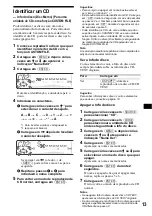 Предварительный просмотр 133 страницы Sony CDX-M670  (XT-XM1) Operation Instructions Manual