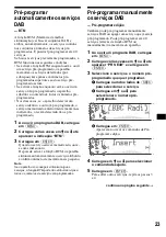 Предварительный просмотр 143 страницы Sony CDX-M670  (XT-XM1) Operation Instructions Manual