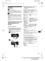 Предварительный просмотр 173 страницы Sony CDX-M670  (XT-XM1) Operation Instructions Manual