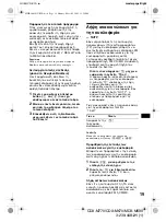 Предварительный просмотр 181 страницы Sony CDX-M670  (XT-XM1) Operation Instructions Manual