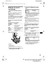 Предварительный просмотр 189 страницы Sony CDX-M670  (XT-XM1) Operation Instructions Manual