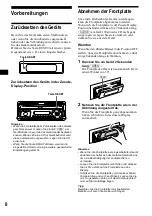 Предварительный просмотр 38 страницы Sony CDX-M730 Operating Instruction