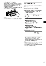 Предварительный просмотр 39 страницы Sony CDX-M730 Operating Instruction