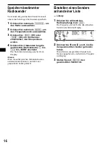 Предварительный просмотр 46 страницы Sony CDX-M730 Operating Instruction