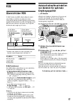 Предварительный просмотр 47 страницы Sony CDX-M730 Operating Instruction