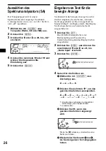 Предварительный просмотр 56 страницы Sony CDX-M730 Operating Instruction