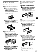 Предварительный просмотр 59 страницы Sony CDX-M730 Operating Instruction