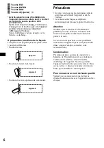 Предварительный просмотр 68 страницы Sony CDX-M730 Operating Instruction