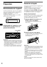 Предварительный просмотр 70 страницы Sony CDX-M730 Operating Instruction