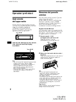 Предварительный просмотр 100 страницы Sony CDX-M730 Operating Instruction