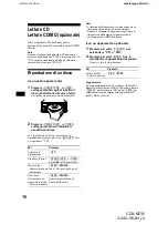 Предварительный просмотр 102 страницы Sony CDX-M730 Operating Instruction