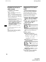 Предварительный просмотр 104 страницы Sony CDX-M730 Operating Instruction