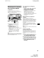 Предварительный просмотр 109 страницы Sony CDX-M730 Operating Instruction